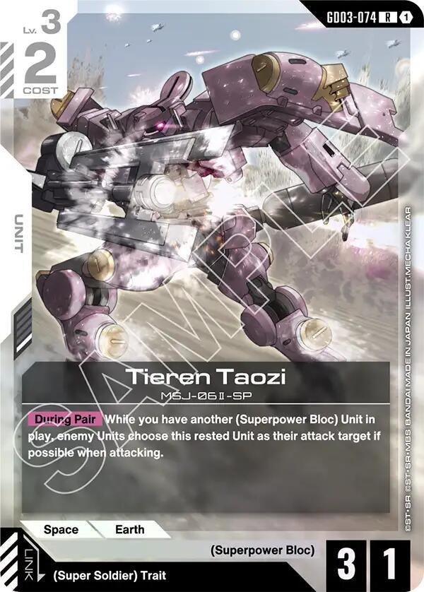 [GD03-074] Tieren Taozi (Steel Requiem)