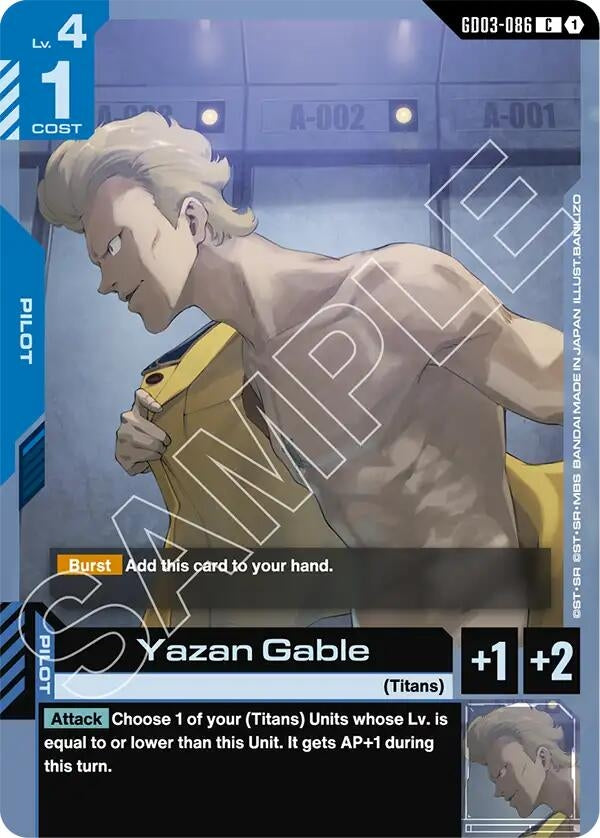 [GD03-086] Yazan Gable (Steel Requiem)