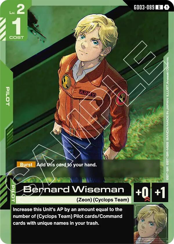 [GD03-089] Bernard Wiseman (Steel Requiem)