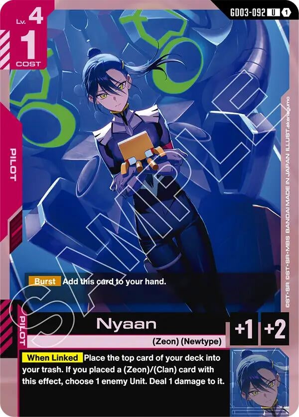 [GD03-092] Nyaan (Steel Requiem)