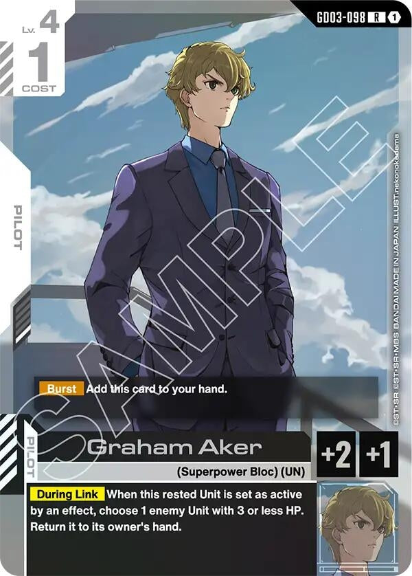 [GD03-098] Graham Aker (Steel Requiem)