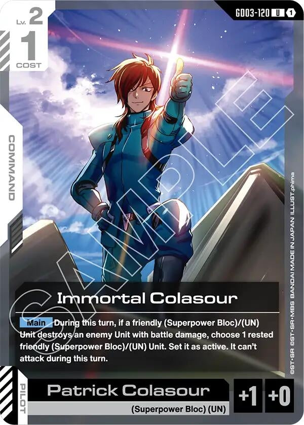 [GD03-120] Immortal Colasour (Steel Requiem)