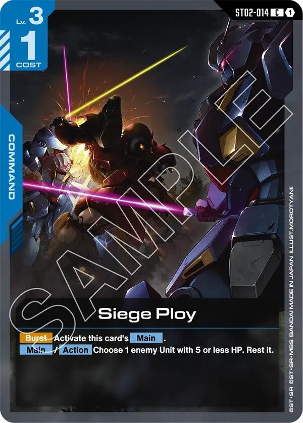 [ST02-014] Siege Ploy (Starter Deck 08: Flash of Radiance)