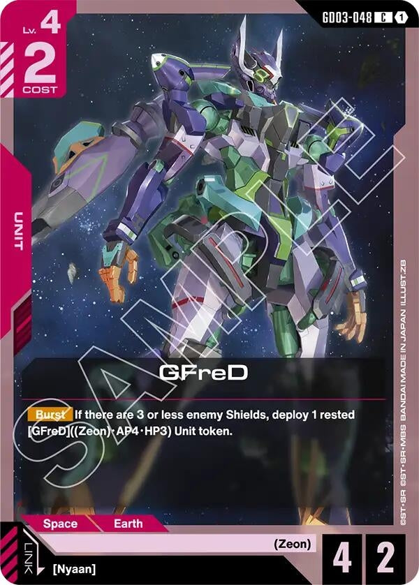 [GD03-048] GFreD (GD03-048) (Steel Requiem)