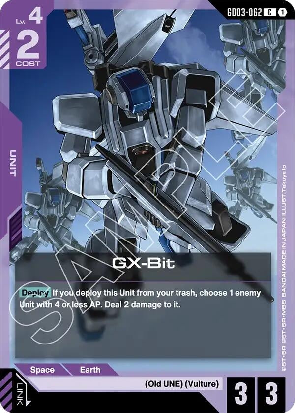 [GD03-062] GX-Bit (Steel Requiem)
