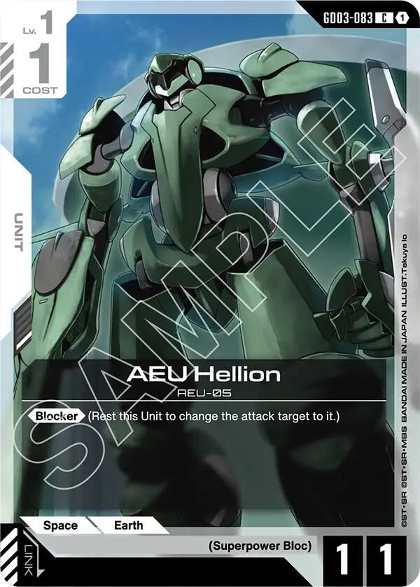[GD03-083] AEU Hellion (Steel Requiem)