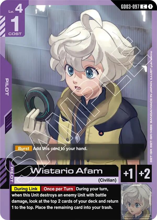 [GD03-097] Wistario Afam (Steel Requiem)