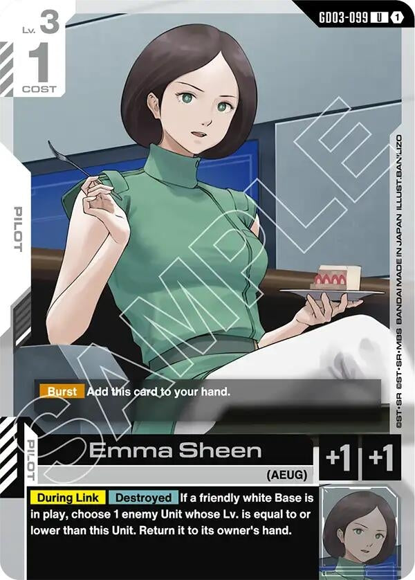 [GD03-099] Emma Sheen (Steel Requiem)