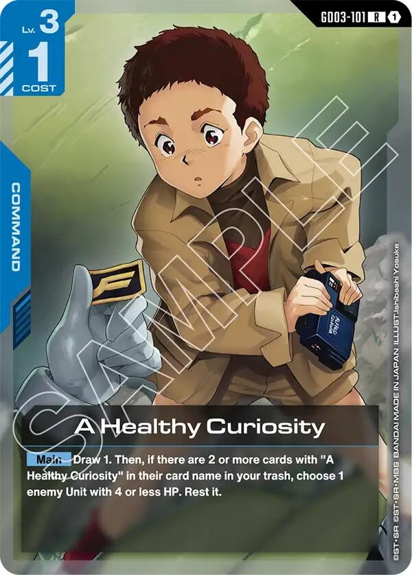 [GD03-101] A Healthy Curiosity (Steel Requiem)
