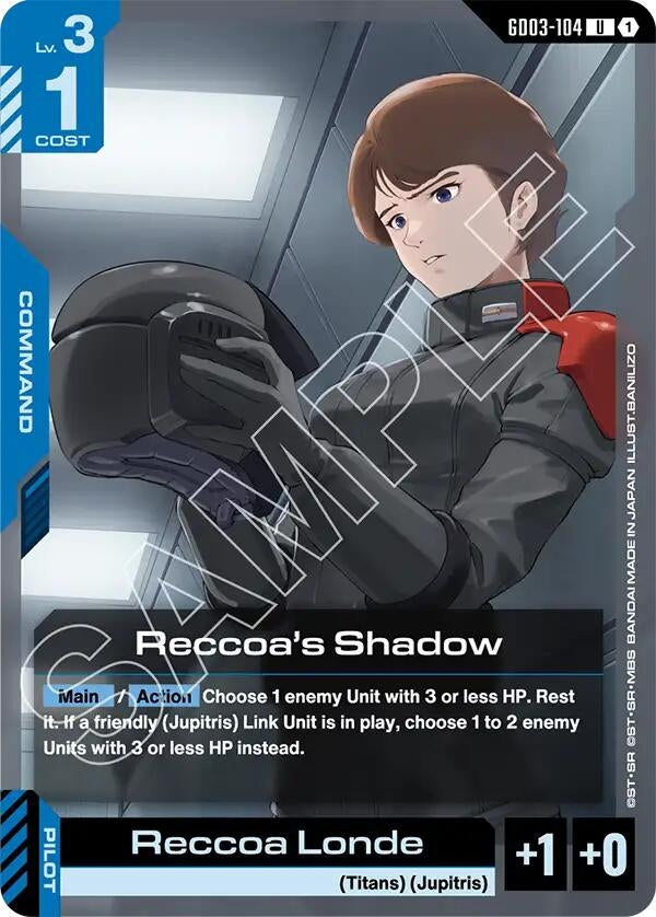 [GD03-104] Reccoa's Shadow (Steel Requiem)
