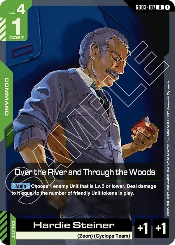 [GD03-107] Over the River and Through the Woods (Steel Requiem)