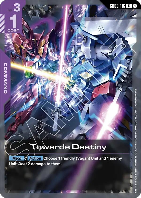 [GD03-116] Towards Destiny (Steel Requiem)