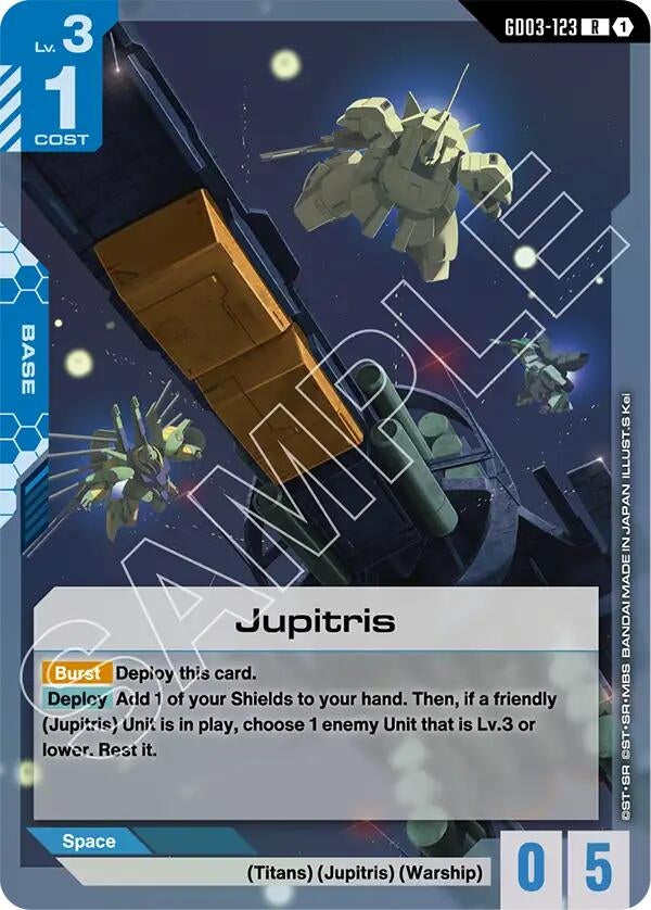 [GD03-123] Jupitris (Steel Requiem)