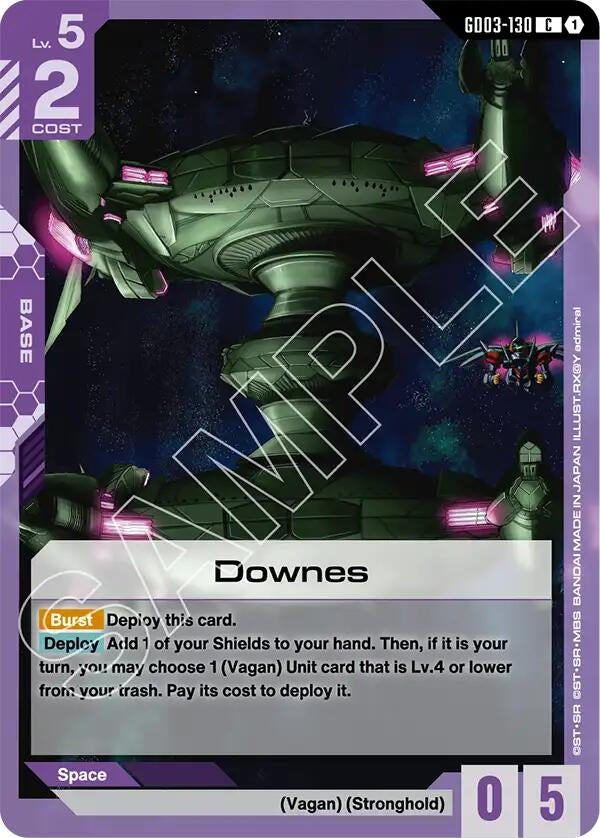 [GD03-130] Downes (Steel Requiem)