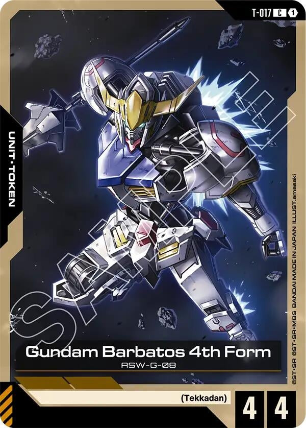 [T-017] Gundam Barbatos 4th Form (Steel Requiem)
