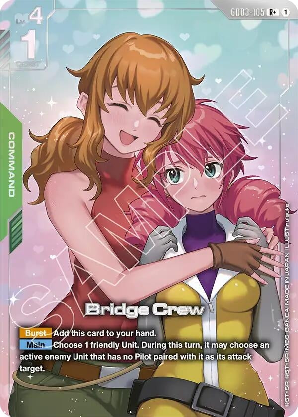 [GD03-105] Bridge Crew (R+) (Steel Requiem)