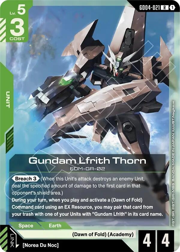 [GD04-021] Gundam Lfrith Thorn (Phantom Aria)