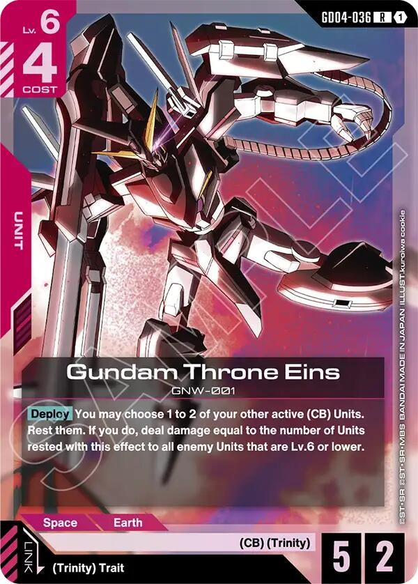 [GD04-036] Gundam Throne Eins (Phantom Aria)