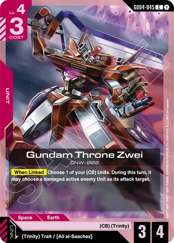[GD04-045] Gundam Throne Zwei (Phantom Aria)