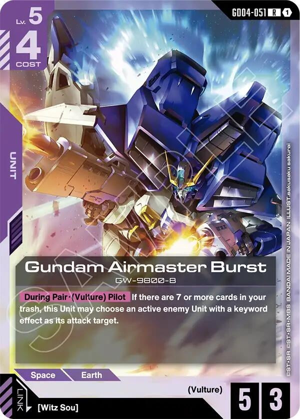 [GD04-051] Gundam Airmaster Burst (Phantom Aria)