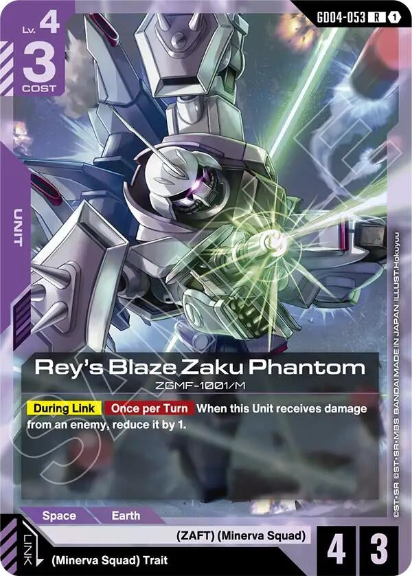 [GD04-053] Rey's Blaze Zaku Phantom (Phantom Aria)
