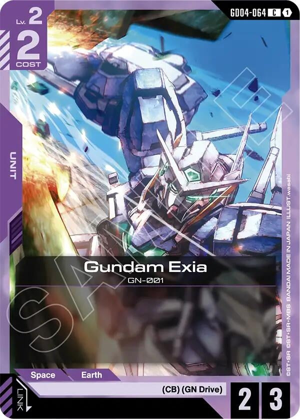 [GD04-064] Gundam Exia (GD04-064) (Phantom Aria)