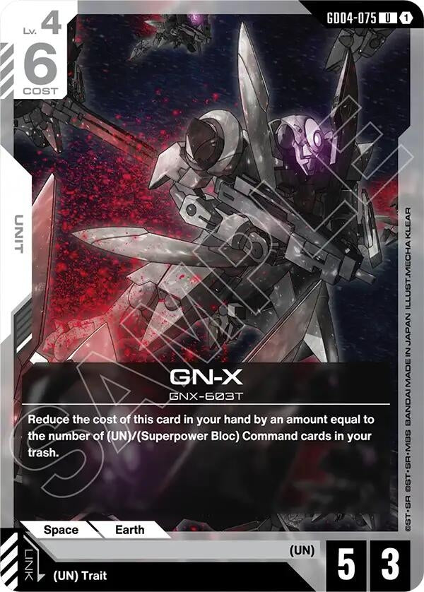 [GD04-075] GN-X (Phantom Aria)