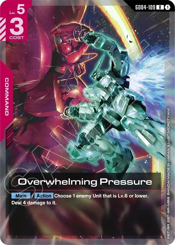 [GD04-109] Overwhelming Pressure (Phantom Aria)