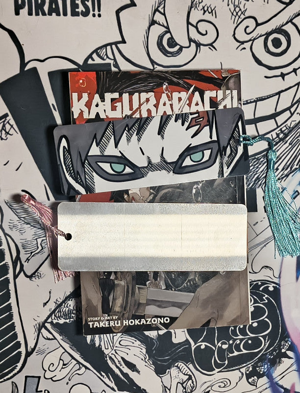 Gaara Metal Bookmark