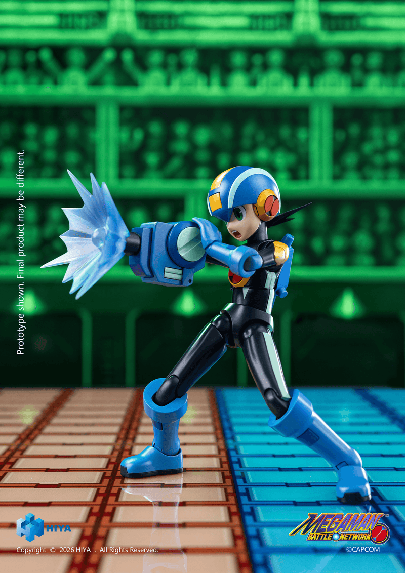 [Preorder][ETA Q1 2027] HIYA Exquisite Basic Series None Scale 4.9 Inch Mega Man Battle Network Series MegaMan.EXE Action Figure