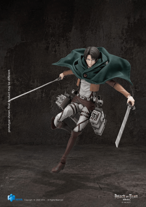 [Preorder][ETA Q4 2027] HIYA Exquisite Basic Series 1/12 5.7 Inch Attack on Titan 1-3 Levi Ackerman Action Figure