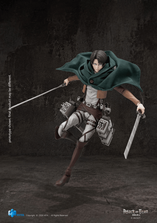 [Preorder][ETA Q4 2027] HIYA Exquisite Basic Series 1/12 5.7 Inch Attack on Titan 1-3 Levi Ackerman Action Figure