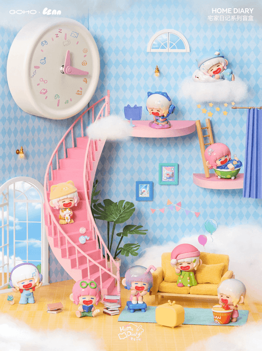 Lazy Home Diary (Box Of 8) - Blind Boxes