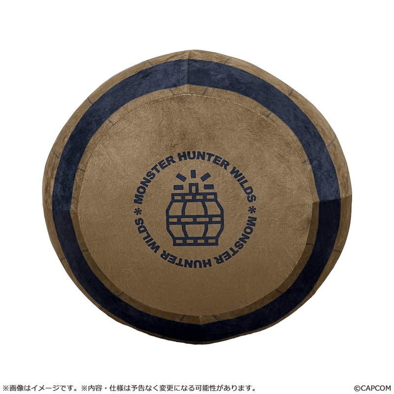 Small Barrel B Plush - Monster Hunter Wilds