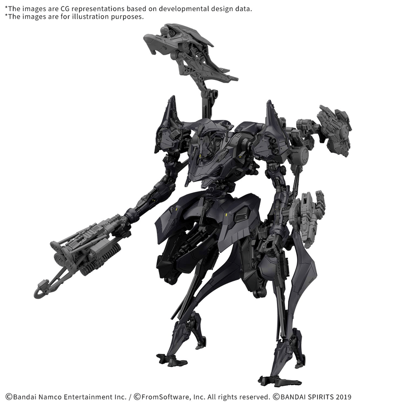 [Preorder][ETA Q2 2027] 30MM Armored Core VI Fires of Rubicon Schneider Nachtreiher/40E Dual Nature