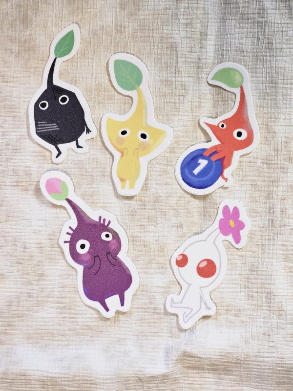 Pikmin - Vinyl Stickers (Set of 5)