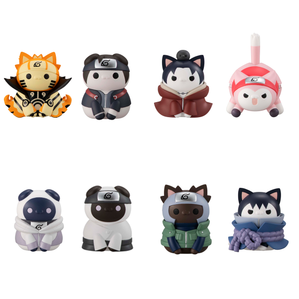 Mega Cat Project - Nyaruto! Ver. Break Out! Fourth Great Ninja War - Naruto Shippuden - Single Blind Box (Re-Run)