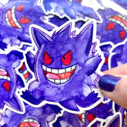 Gengar - Pokemon - Vinyl Sticker