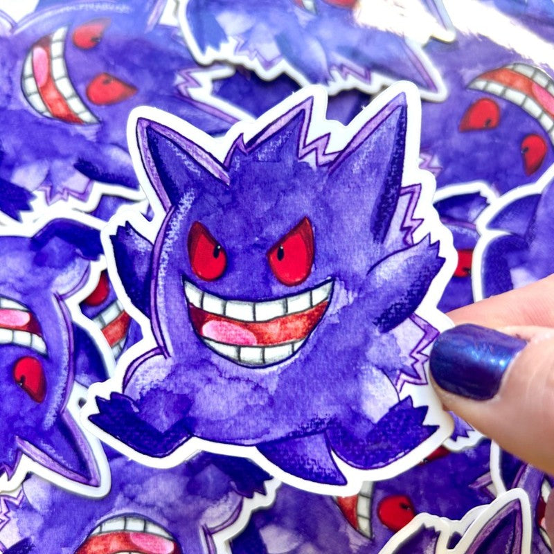 Gengar - Pokemon - Vinyl Sticker