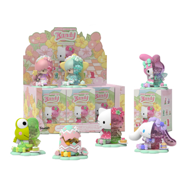 Kandy X Sanrio Floral Daydream Series (Full Box Of 6 Random Figures) - Blind Boxes