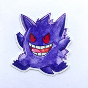 Gengar - Pokemon - Vinyl Sticker