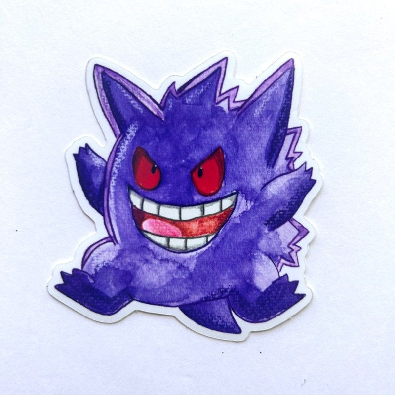Gengar - Pokemon - Vinyl Sticker