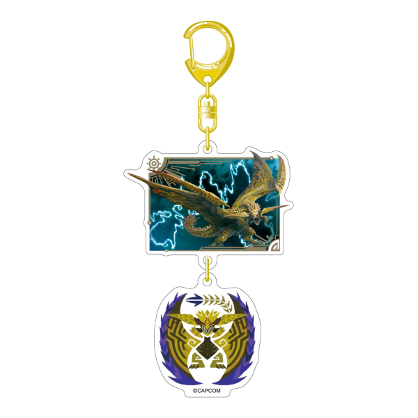 Monster Hunter Wilds Acrylic Charm Rey Dau