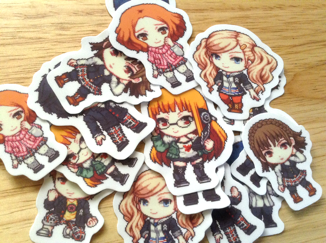 Persona 5 Stickers Set of 9