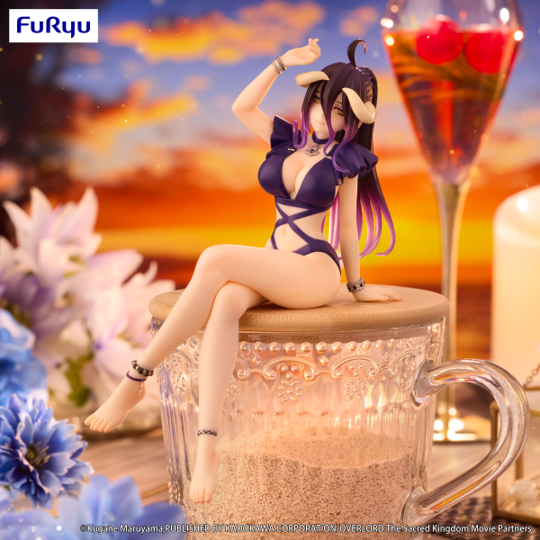 Noodle Stopper - Albedo Swimsuit Dark Purple Color Ver. - Overlord