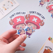 One Piece Chibi Tony Chopper Fan Art Diecut Sticker