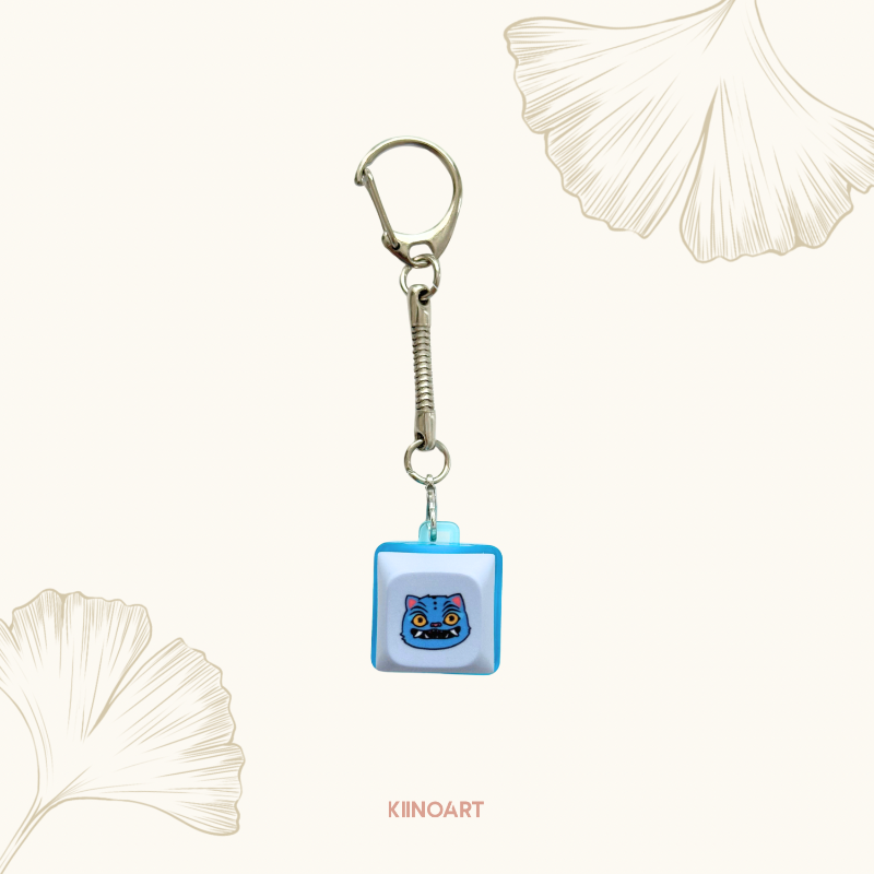 Derpy  - Keycap Keychain