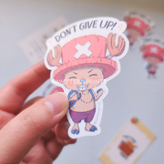 One Piece Chibi Tony Chopper Fan Art Diecut Sticker