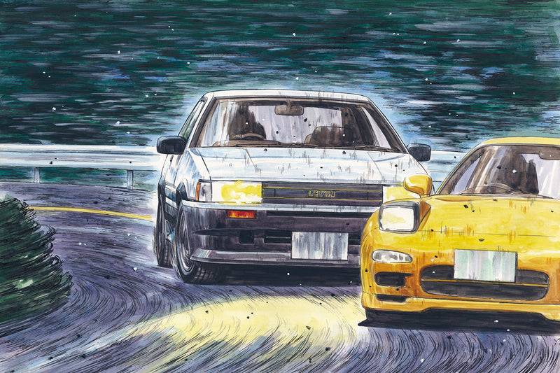 Initial D AE86 Levin Wataru Akyama 1/24