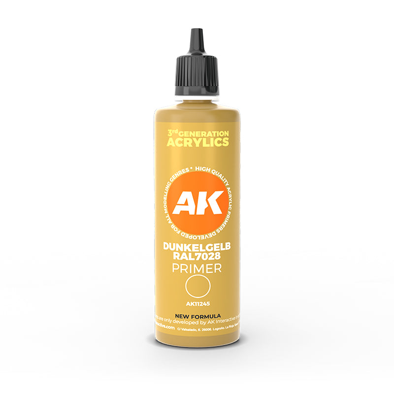 AK11245 Dark Yellow Primer AK 3G 100ml